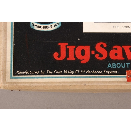 73 - Vintage Chad Valley jig-saw puzzle 'The Cornish Riviera Express', published by The Great Western Rai... 