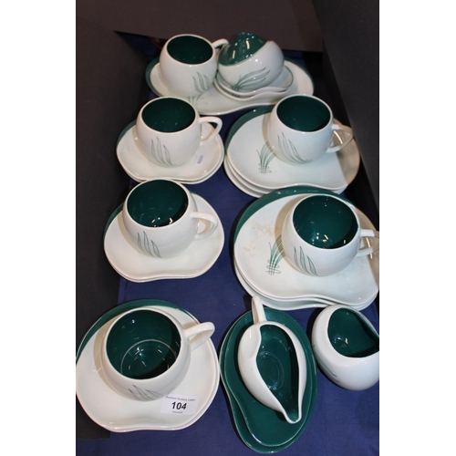 104 - Carltonware teaset.