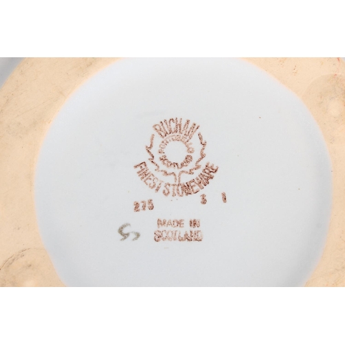 118 - Buchan ware Thistle bowl.
