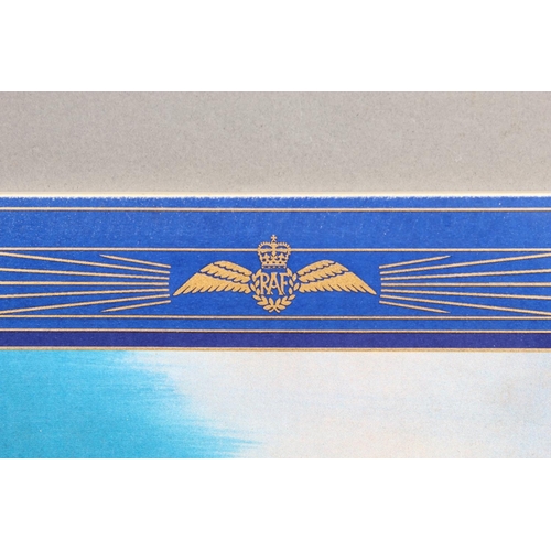 18 - RAF Strike Hard Strike Sure Bradford Exchange porcelain plaque #551/2500....