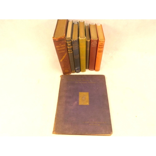 54 - Astronomy & Telescopes.&nbsp;&nbsp;6 various vols.; also Albert Einstein, Relativity, 1st UK ed.... 