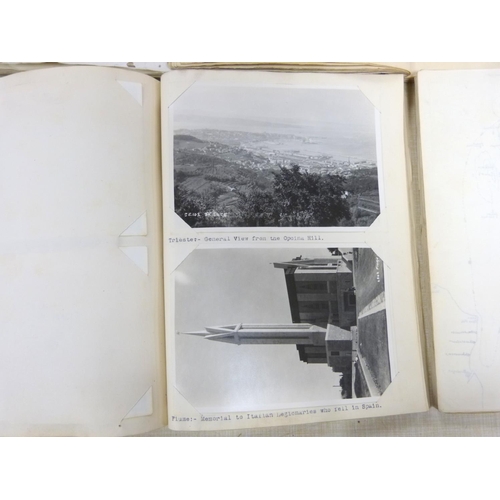 58 - WOOD LEWIS GEORGE, of Frederick Place, Plumstead.&nbsp;&nbsp;5 albums recording his cruises & tr... 