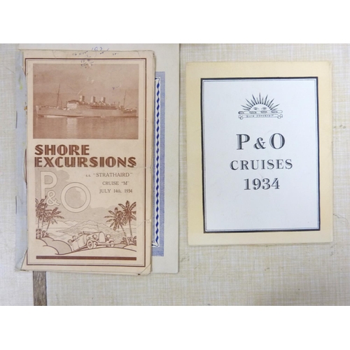 58 - WOOD LEWIS GEORGE, of Frederick Place, Plumstead.&nbsp;&nbsp;5 albums recording his cruises & tr... 