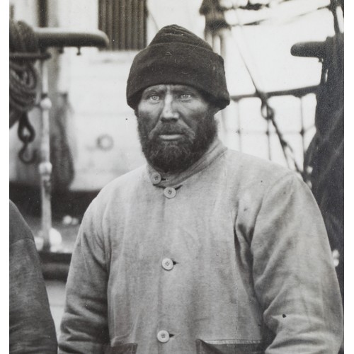 91 - PONTING HERBERT G. Polar photograph, Scott`s Expedition.  Western Geological Party, Debenham, Griffi... 