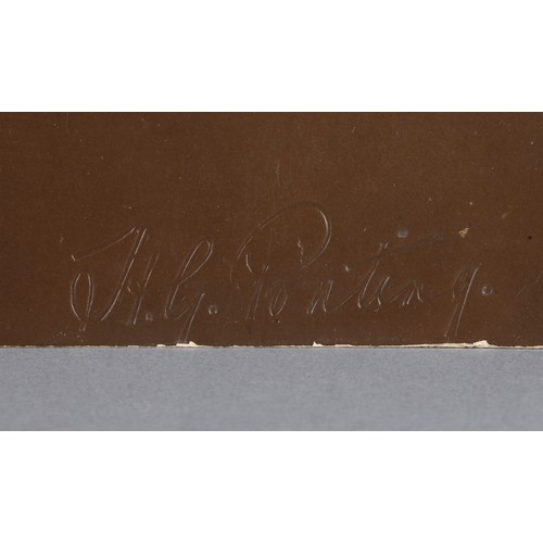 92 - PONTING HERBERT G. Polar photograph, Scott`s Expedition.  Eruption of Mount Erebus, telephoto view. ... 