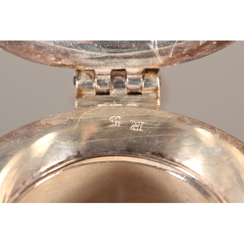 57 - Modern silver topped cut glass ewer, the hobnail body mounted with mythical beast, Roberts & Bel... 