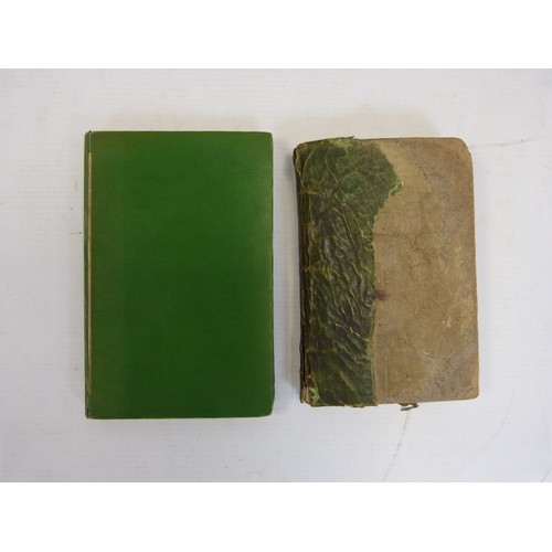 100 - WAINWRIGHT ELIZABETH.  Early 18th century manuscript recipe book.  A Queen Anne period 8vo volume cl... 