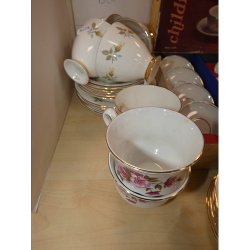 21 - Spear & Jackson part canteen of cutlery, children's tea set, other ceramics etc....