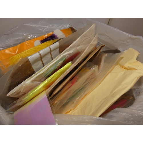 39 - Two cartons containing fishing accessories to include fly tying equipment, Airflo reel etc....