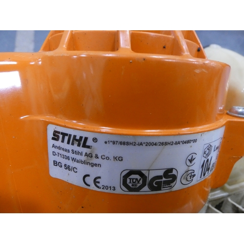 52 - Stihl petrol strimmer and a Stihl leaf blower.&nbsp; (2)...