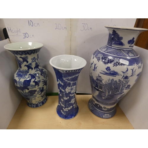 54 - Group of ceramics and porcelain to include antique Delft tin glazed charger, Carlton Ware 'Hollyhock...