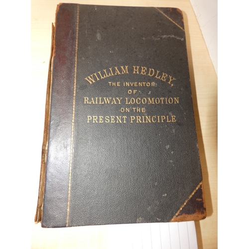 57 - Treatise of the Steam Engine, edited by John Bourne, and another book, William Hedley, The Inventor ...