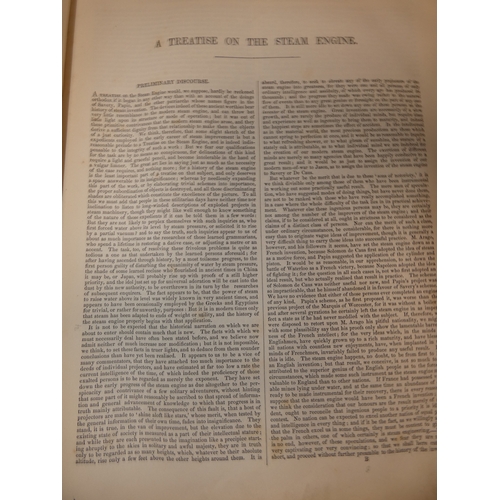 57 - Treatise of the Steam Engine, edited by John Bourne, and another book, William Hedley, The Inventor ...