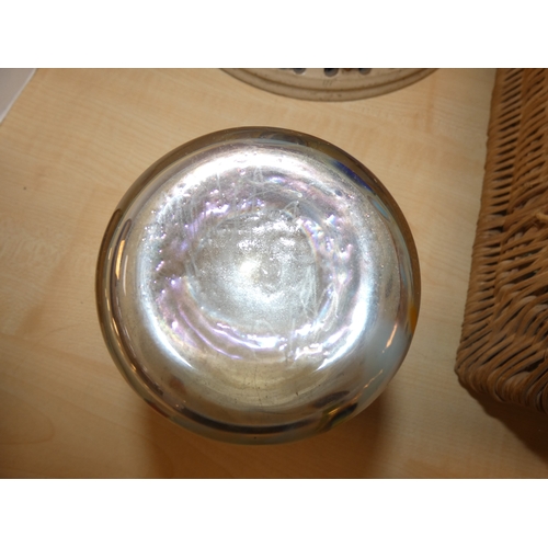 58 - Antique pottery jardini&egrave;re stand decorated with scrolls and fleur-de-lys motifs, quantity of ...