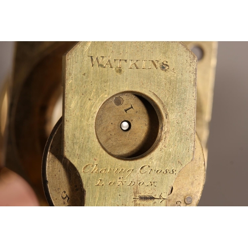564 - &nbsp;Watkins Compound Monocular Microscope, English, Early 19th century, signed Watkins, Charing Cr... 