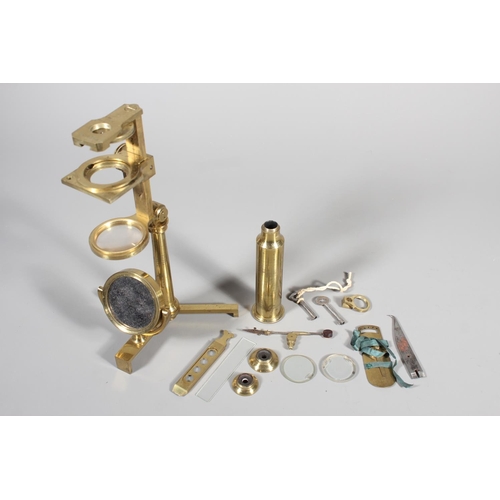 564 - &nbsp;Watkins Compound Monocular Microscope, English, Early 19th century, signed Watkins, Charing Cr... 