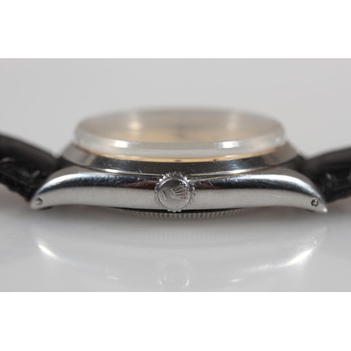 178 - Gents Rolex Oyster-Perpetual wristwatch, the champagne coloured dial with baton marker chapter ring,... 