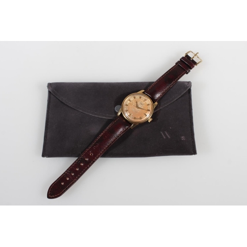 179 - Gold cased gents Longines Conquest automatic wristwatch, the champagne coloured dial with baton mark... 