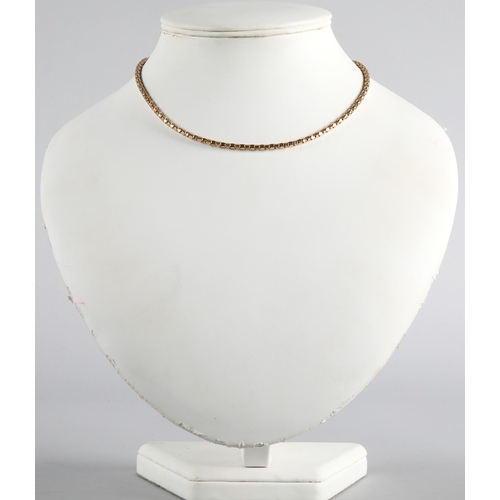 68 - 9ct gold chain necklace, 6g