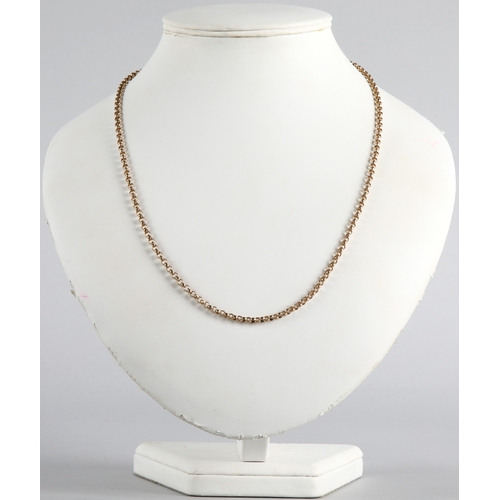 69 - 9ct gold chain necklace, 11.6g