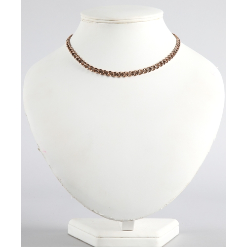 96 - 9ct gold chain necklace, 20.6g