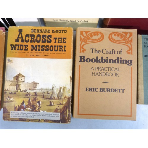 46 - Various.  A carton of various vols. incl. a few on bookbinding.