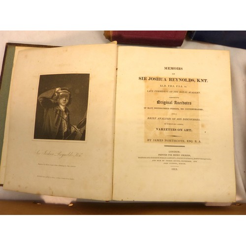 55 - REYNOLDS SIR JOSHUA.&nbsp;&nbsp;James Northcote, Memoirs of Sir Joshua Reynolds, eng. frontis & ... 