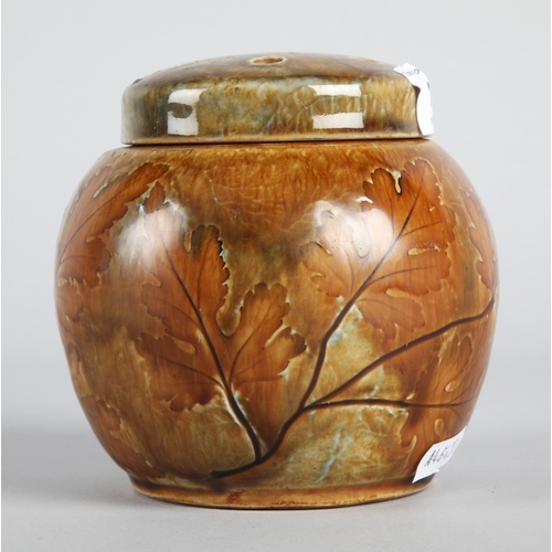 10 - Royal Doulton stoneware vase, impressed marks to base, no.7514, 12cm h.