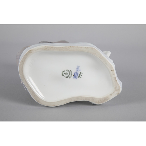 16 - Royal Copenhagen &lsquo;Girl with Calf&rsquo; figure, model 779, 16cm h.