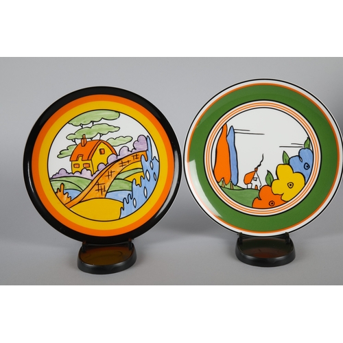 29 - Collection of eight Wedgwood Clarice Cliff 'Bizarre' decorative plates (8).