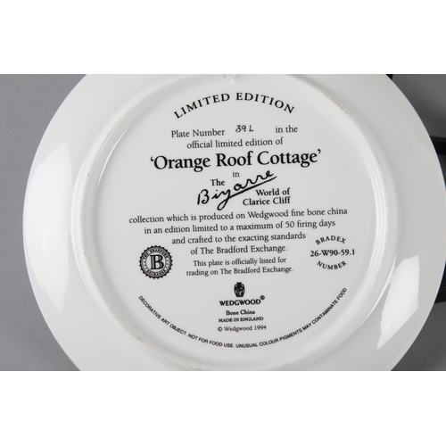 29 - Collection of eight Wedgwood Clarice Cliff 'Bizarre' decorative plates (8).