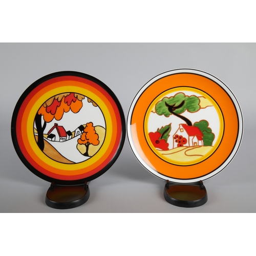 29 - Collection of eight Wedgwood Clarice Cliff 'Bizarre' decorative plates (8).
