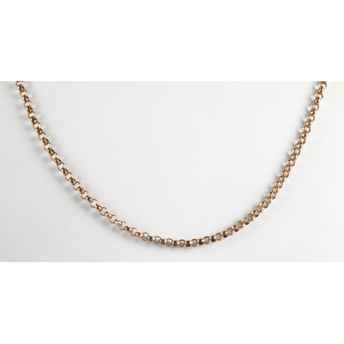 69 - 9ct gold chain necklace, 11.6g