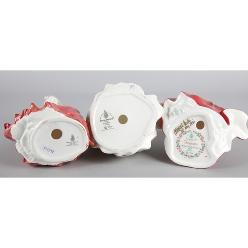 7 - Three Royal Doulton figures to include Autumn Breezes HN1934, Pamela HN2479, and Fragrance HN3311 (3... 