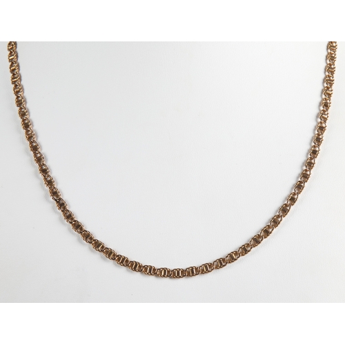 72 - 9ct gold chain necklace, 12g