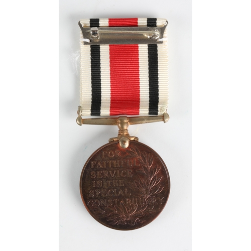 81 - 'For Faithful Service in the Special Constabulary' cased medal