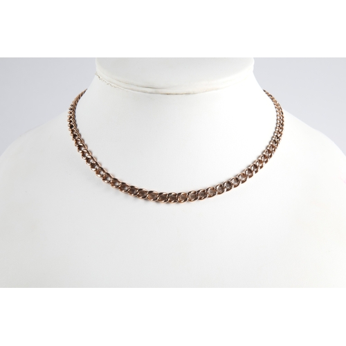 96 - 9ct gold chain necklace, 20.6g