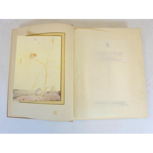 93 - DETMOLD EDWARD J. (Illus).&nbsp;&nbsp;The Fables of Aesop. Tipped in col. plates & text illus. Q... 