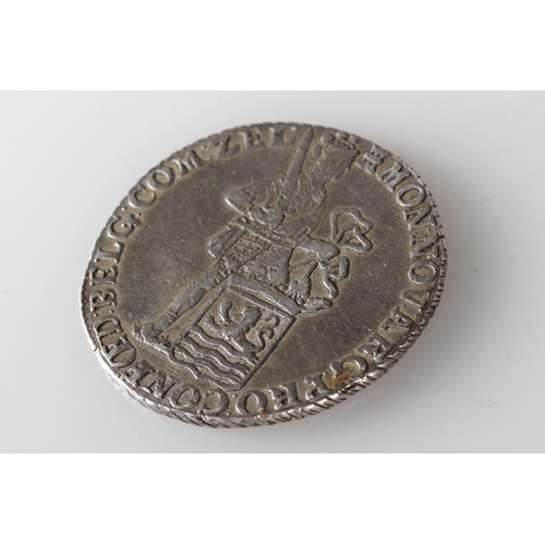 1514 - PROVINCE OF ZEELAND (DUTCH REPUBLIC), possibly a genuine error silver ducat of the 18th century, the... 