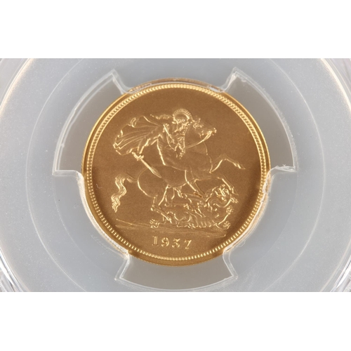 1649 - UNITED KINGDOM King Edward VIII (1936) fantasy coin matte gold sovereign &ldquo;1937&rdquo;, 2021 Re... 