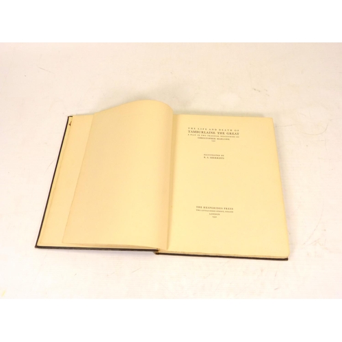 41 - MARLOW CHRISTOPHER. The Life & Death of Tamburlaine the Great. Ltd. ed. 350, this copy unnumbere... 