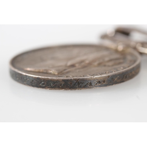 1670 - Medal of 176 Sergeant J Robertson of the 1st Battalion Cameron Highlanders comprising Egypt medal 18... 