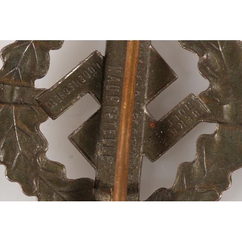 Nazi German WWII insignia to include a German aluminium 