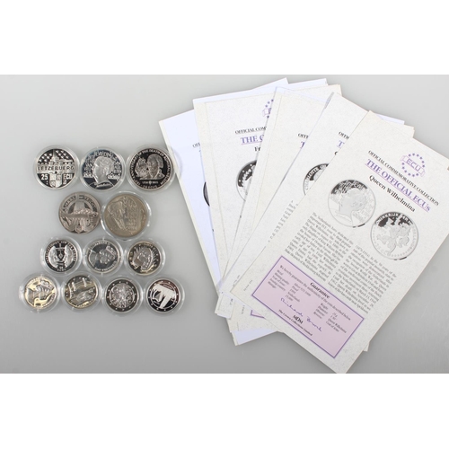 MDM The Crown Collections Limited 'The Official Ecus Commemorative ...