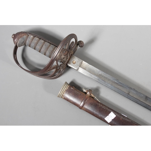 British 1827 pattern infantry sword, the blade with some evidence of ...