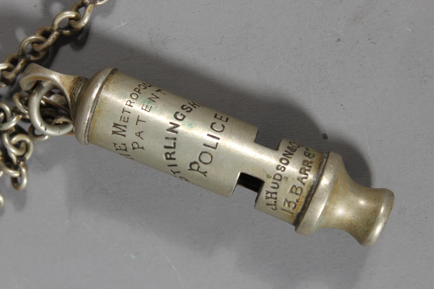 George V Police constables truncheon, standard pattern with painted ...