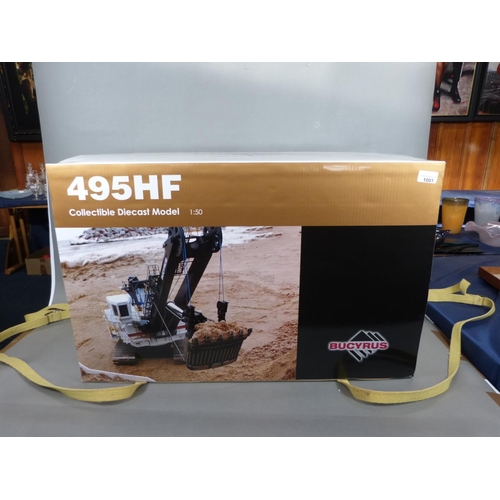1001 - TWH Collectables of China, TWH011 1:50 scale diecast model of a 495HF Bucyrus Electric Mining Shovel... 