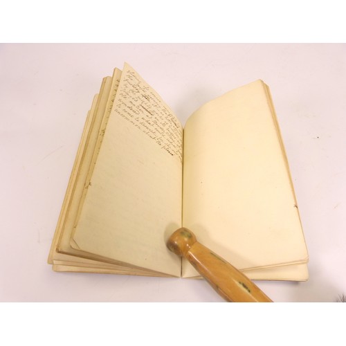 110 - Cumbrian Interest - Manuscript.  Narrative of a Tour Made from Whitehaven - by Cockermouth - Keswick... 