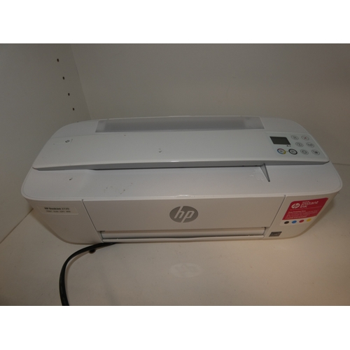 107 - Shelf lot of cameras to include Minolta X-300, digital camera, Super 8 cine camera and HP Deskjet pr... 