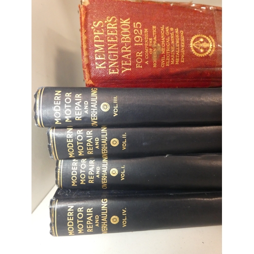 111 - Box of vintage playworn die cast model cars and vehicles to include Meccano and Corgi, four volumes ... 